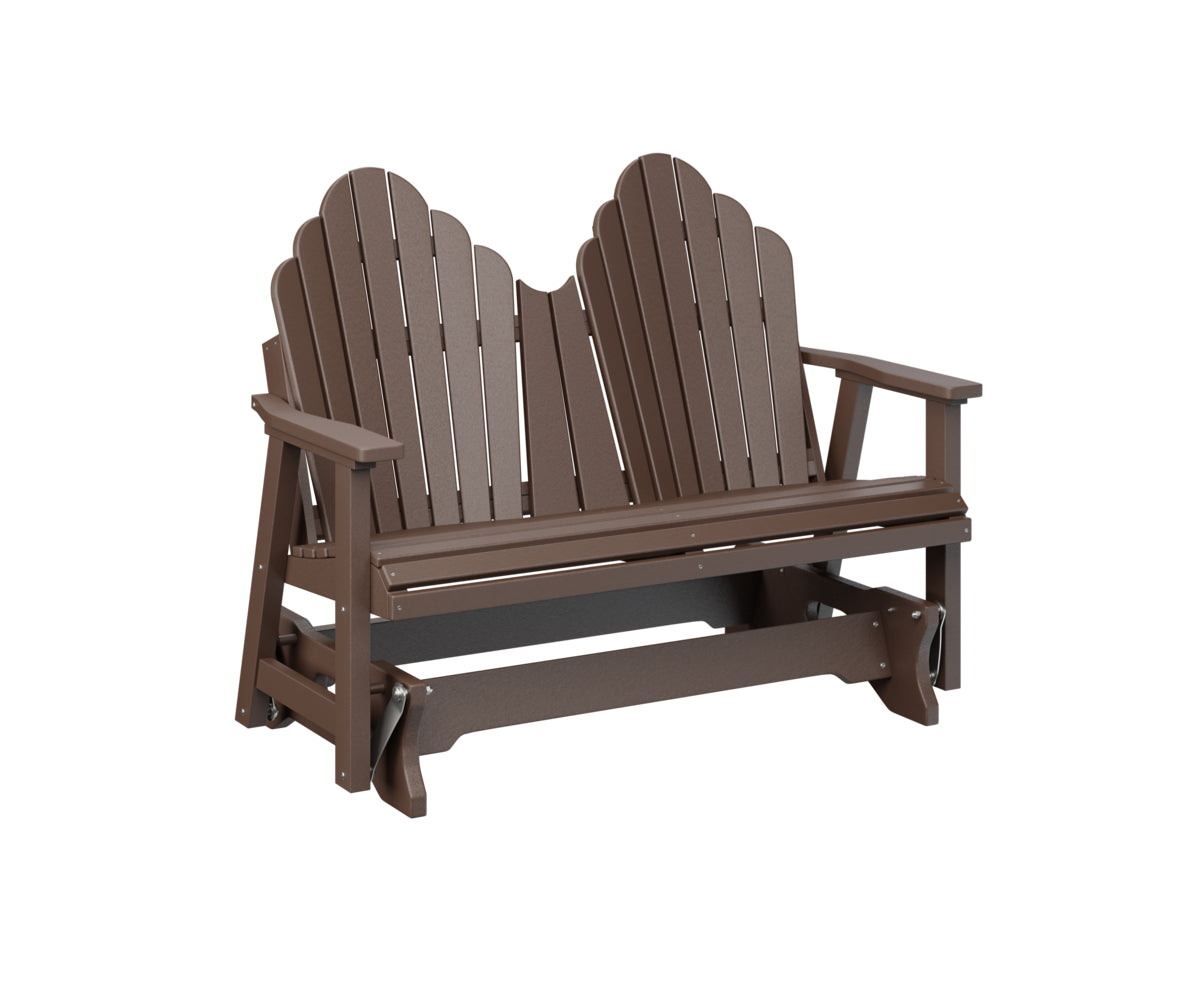 Berlin Gardens Cozi Back Double Glider - Outdoor Patio Swing with Canopy, Comfortable 2-Person Bench Glider for Garden, Porch, Deck - Perfect for Relaxing and Enjoying Nature