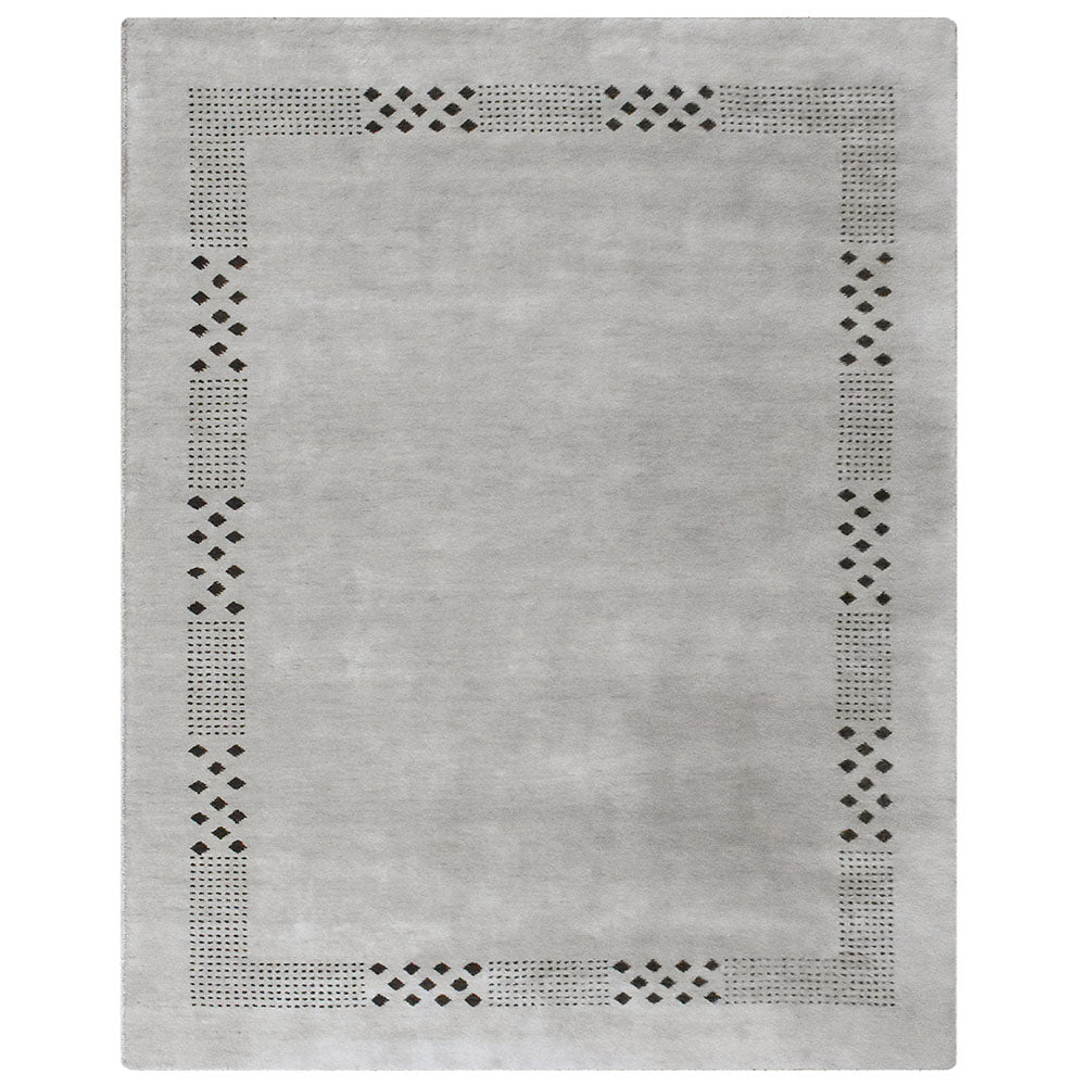 Premium Hand-Knotted Wool Rug from Shenzhen - Soft & Durable for Living Room, Bedroom, or Office Decor