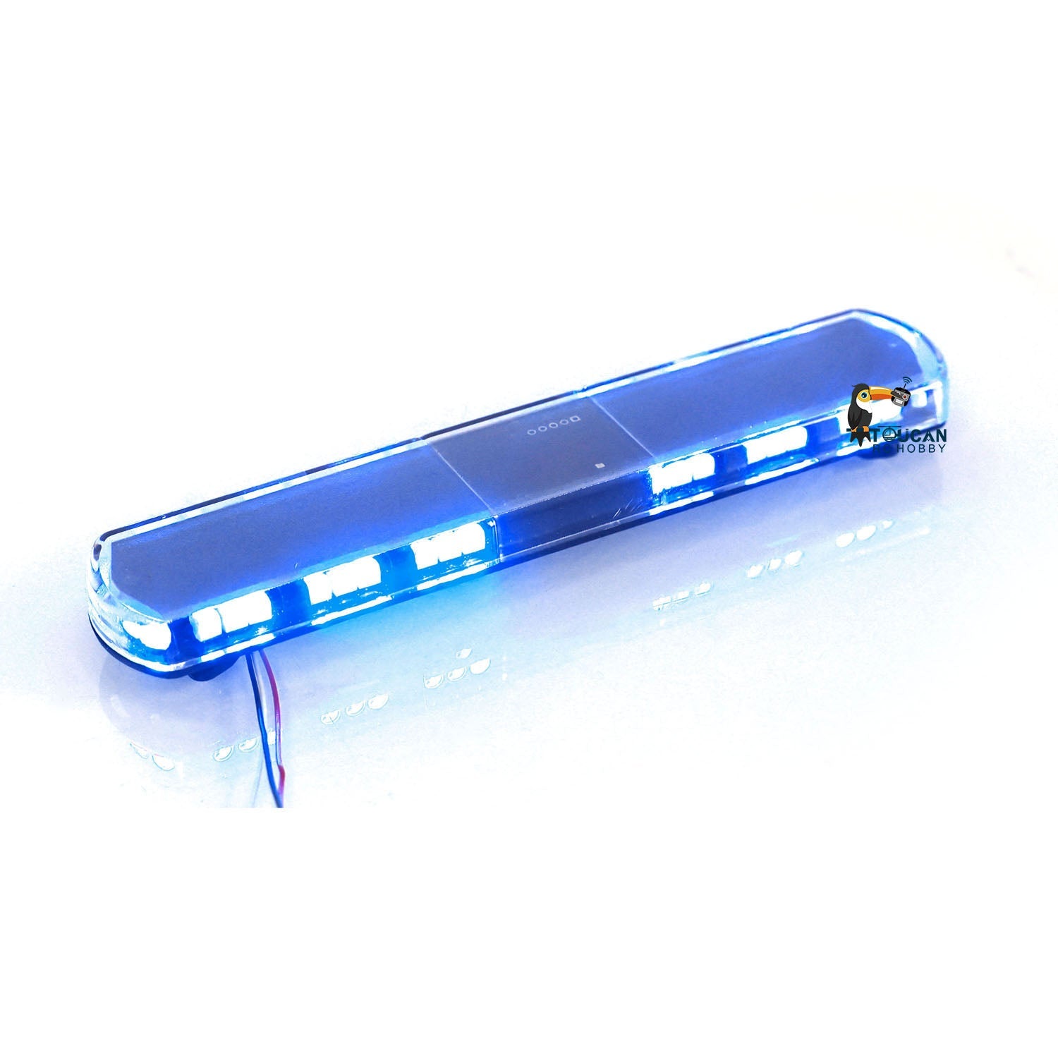 BITRC BWL 11321 1/14 Scale Plastic Rotating Warning Light for LESU TAMIYA RC Truck Models - DIY Construction Vehicles, Crawlers & Off-Road RC Cars - Perfect for RC Enthusiasts and Scale Model Builders