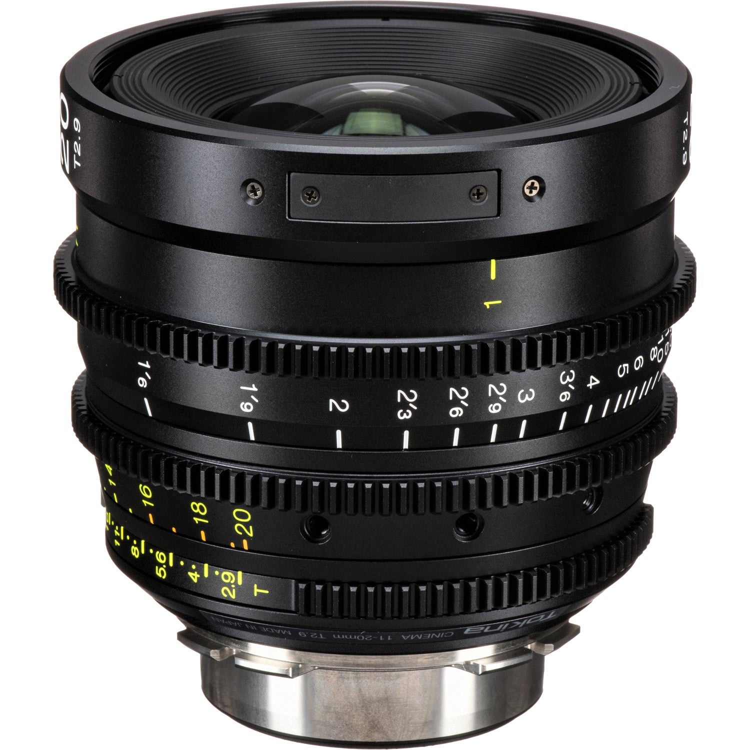 Tokina Cinema ATX 11-20mm T2.9 Wide Angle Zoom Lens for Canon EF Mount - Professional Cine Lens for Filmmaking, Vlogging & Low Light Photography