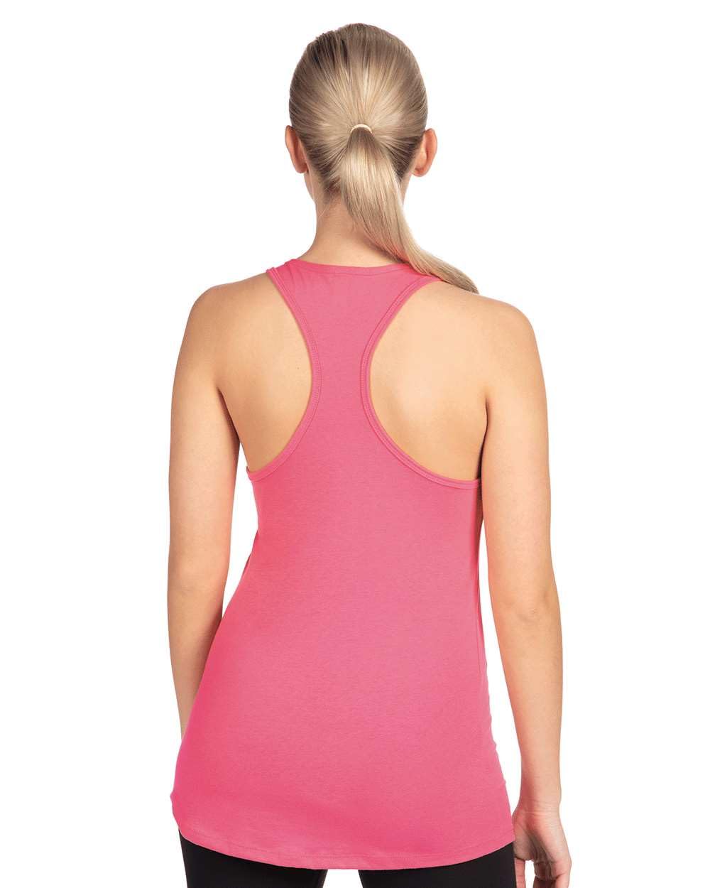 Next Level Apparel Women's Slim Fit Racerback Tank Top - Soft Breathable Workout Shirt for Yoga, Running & Gym