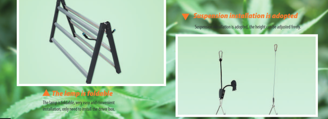 960W LED Grow Light for Indoor Plants - Full Spectrum Shark Series - Perfect for Hydroponics, Greenhouse & Home Gardening
