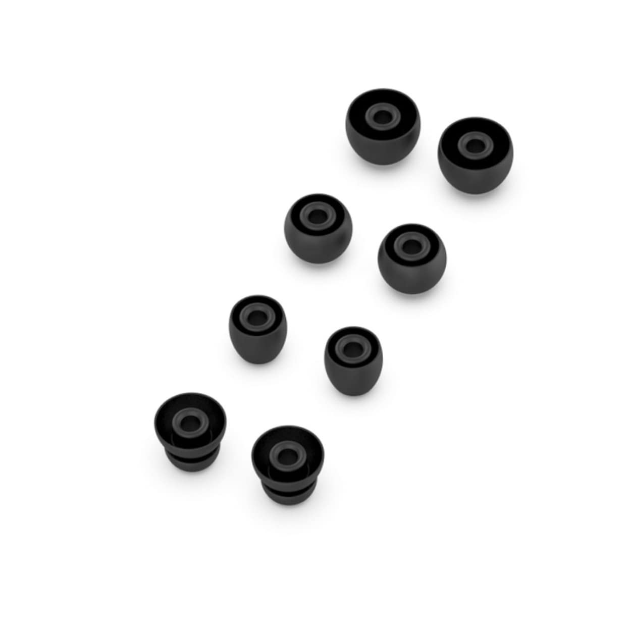 DOITOOL Silicone Earbud Tips for Powerbeats3 - Noise Isolating, Comfortable Ear Cushions for Workout, Running & Gym - Replacement Earbud Covers for Beats by Dre Powerbeats3 Wireless Headphones