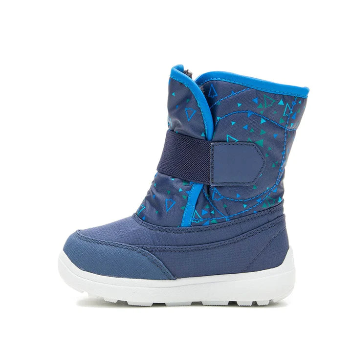 Kamik Navy Snowbee P Toddler Boot - Waterproof Winter Snow Boots for Kids, Non-Slip & Warm - Perfect for Outdoor Play, Snowy Days & Winter Adventures