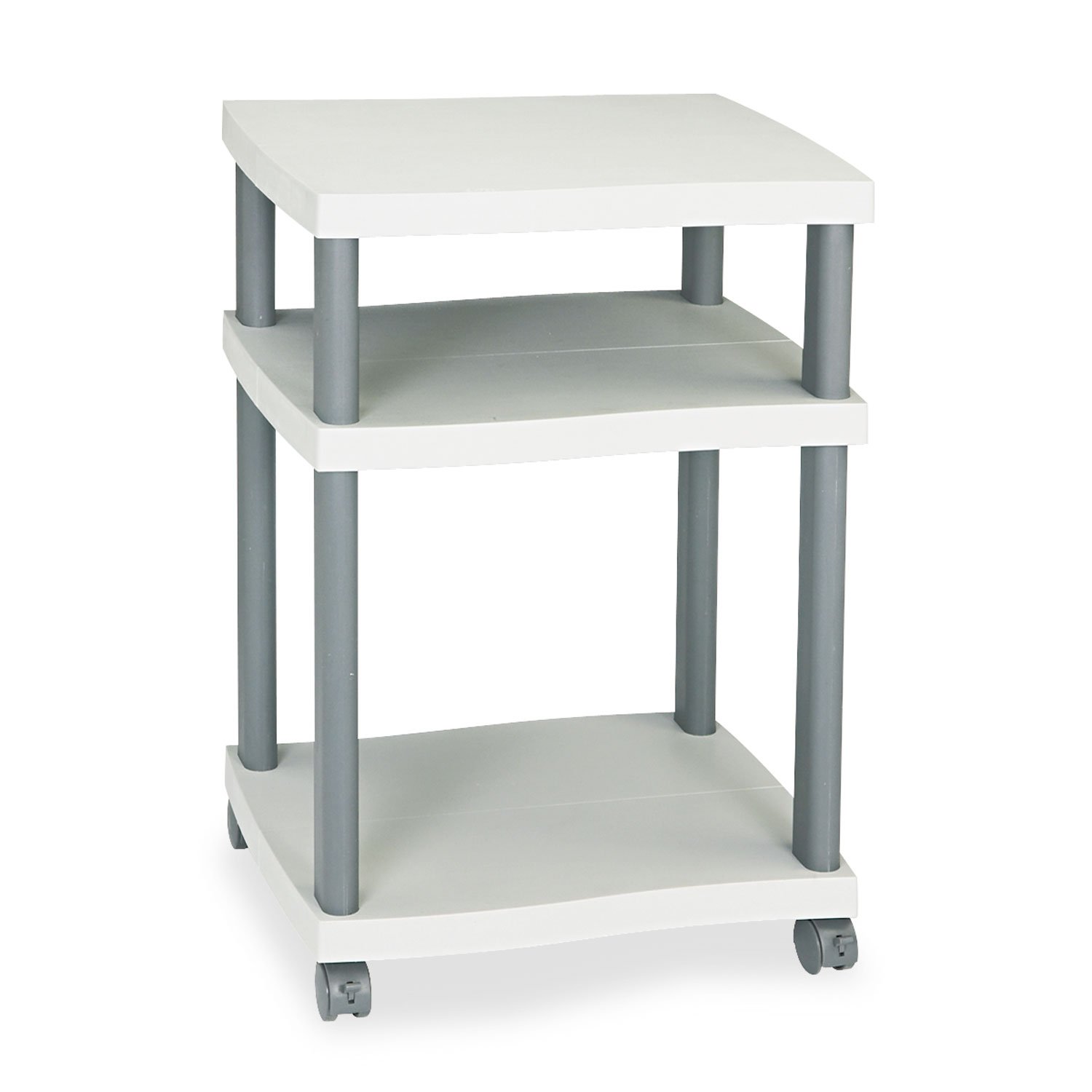 Safco 1860GR Wave Design 3-Tier Printer Stand - 20