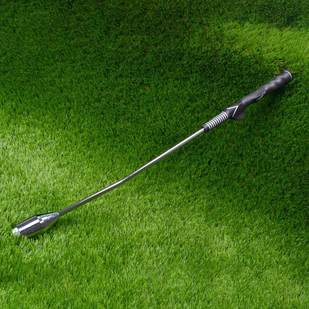 Right-Handed Golf Swing Trainer with Weighted Club - Improve Tempo & Grip - Golf Training Aid for Home Practice - Perfect for Indoor Golf Simulators & Backyard Drills