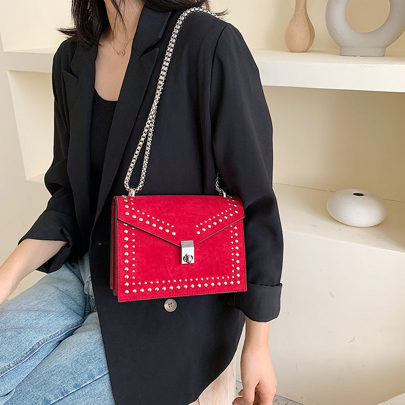 Genuine Leather Small Shoulder Messenger Bag for Women - Stylish Crossbody Purse for Work, Travel & Everyday Use