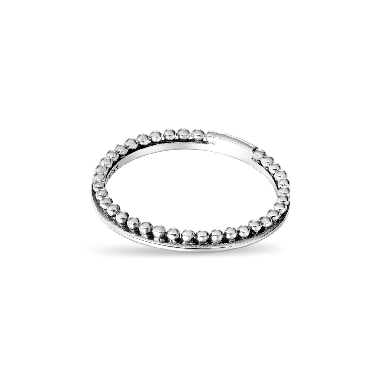 Dainty Beaded Stacker Ring for Women - Delicate Gold & Silver Layering Rings Set - Perfect for Everyday Wear, Stacking, and Gift Giving