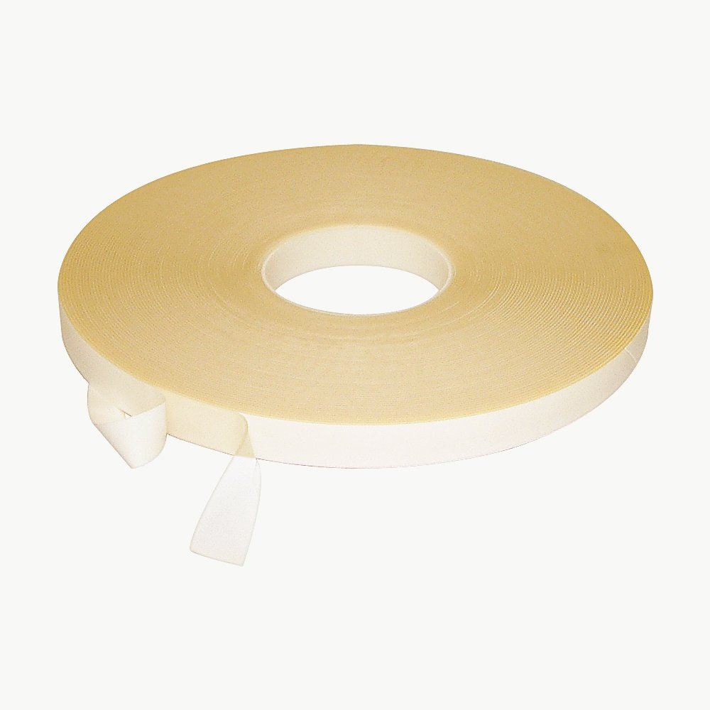JVCC Ultra High Bond Double-Sided Tape [Solid Acrylic - 45 mil] (DC-UHB45) 1 in. x 36 yds. (Translucent) - Heavy Duty Adhesive for Mounting Signs, Displays & Home Decor - Strong Permanent Bond for Indoor & Outdoor Use