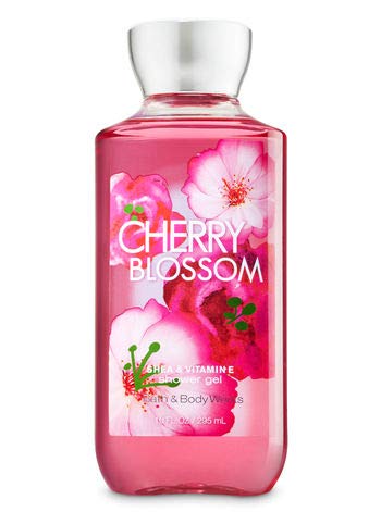 Bath & Body Works Cherry Blossom Shower Gel - 10 oz Floral Scented Body Wash for Women, Moisturizing & Refreshing - Perfect for Daily Shower, Spa Day & Gift Giving