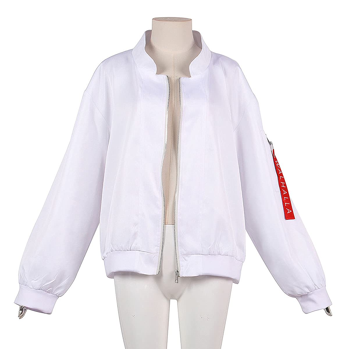 Anime Cosplay Jacket - Unisex Embroidered Hooded Coat with Zipper | Perfect for Halloween, Comic Con & Themed Parties