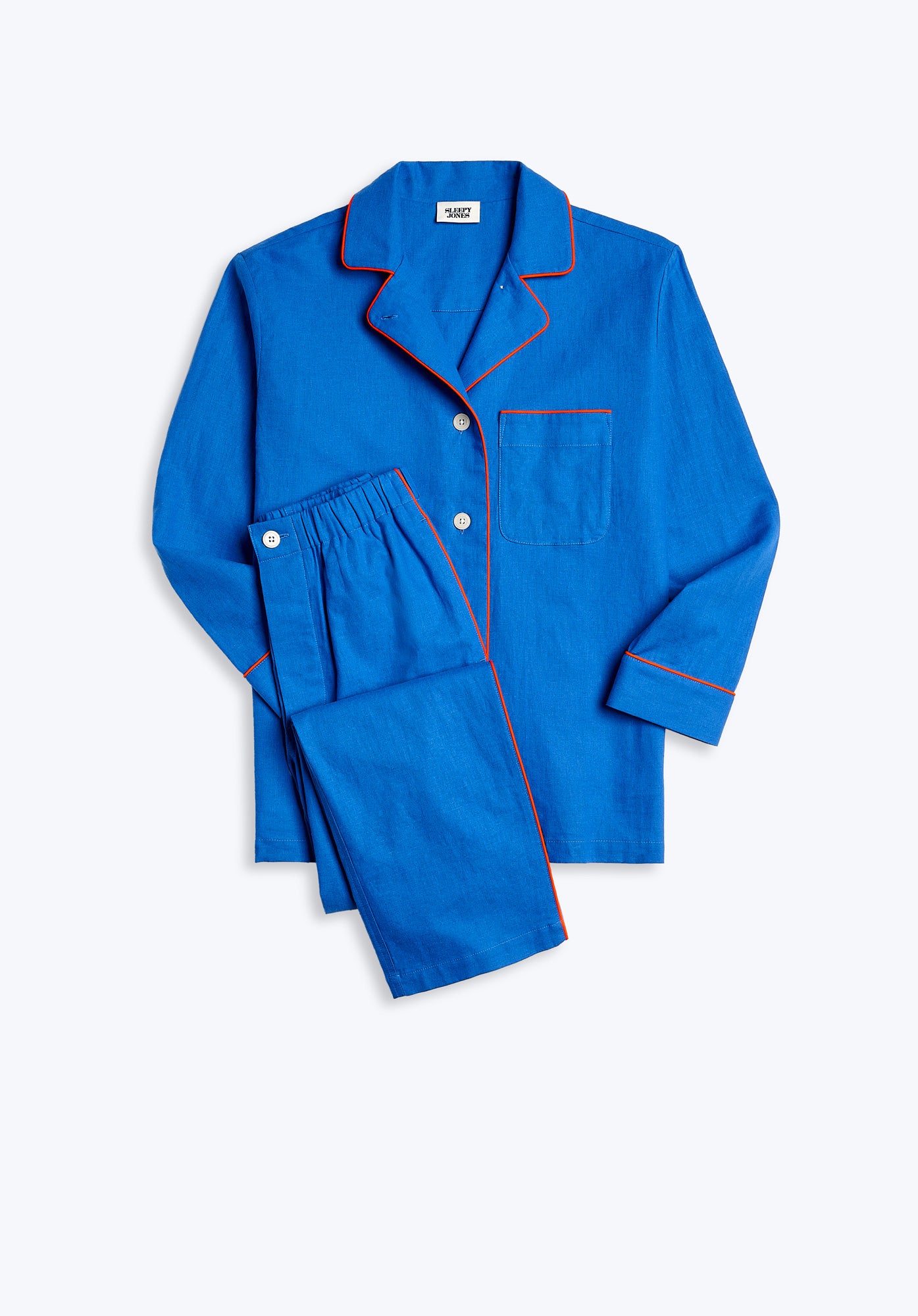 Azure Linen-Cotton