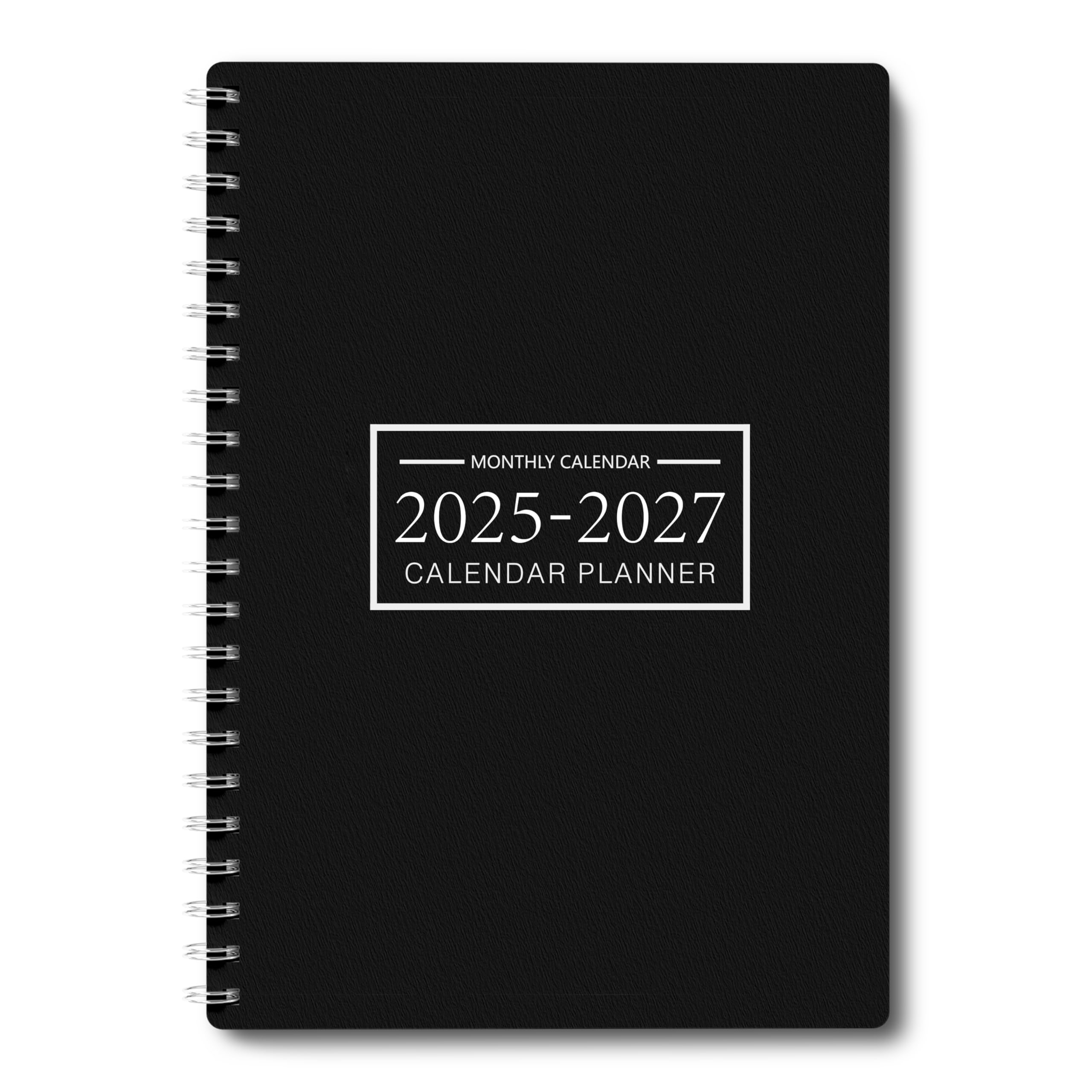 July 2025 - June 2027 Monthly Planner | 24-Month Academic Calendar | 9×11 Inch Teacher Planner with Hard PVC Cover & Spiral Binding | Time Management Organizer for School, Office & Home Use | Perfect for Lesson Planning, Work Scheduling & Personal Productivity