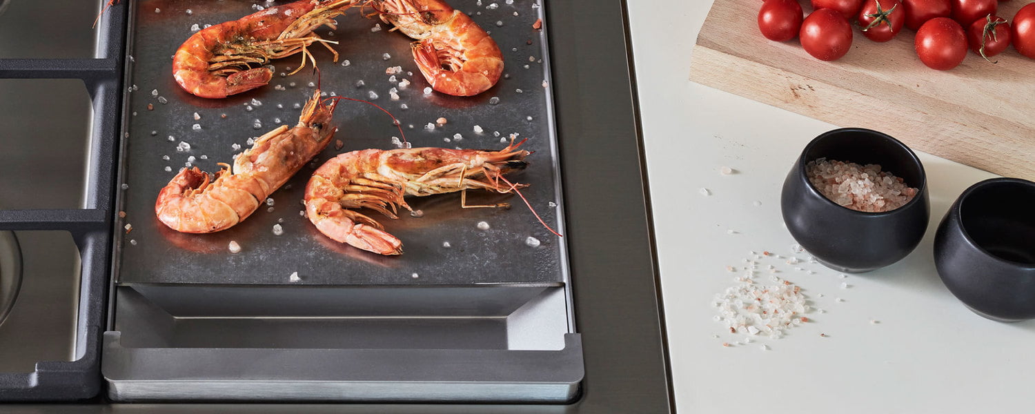 Bertazzoni MAST486GGASBIE 48 Inch Professional Gas Range - 6 Burners with Griddle in Bianco Matt Finish | Perfect for Home Chefs & Commercial Kitchens