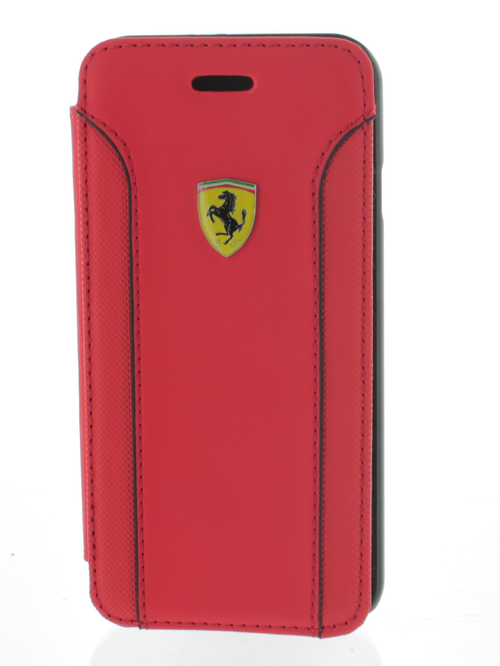 FIORANO Premium Book Style Leather Case for iPhone 6 (4.7 Inch) - Red | Slim Protective Cover with Card Slots | Perfect for Work, Travel & Everyday Use