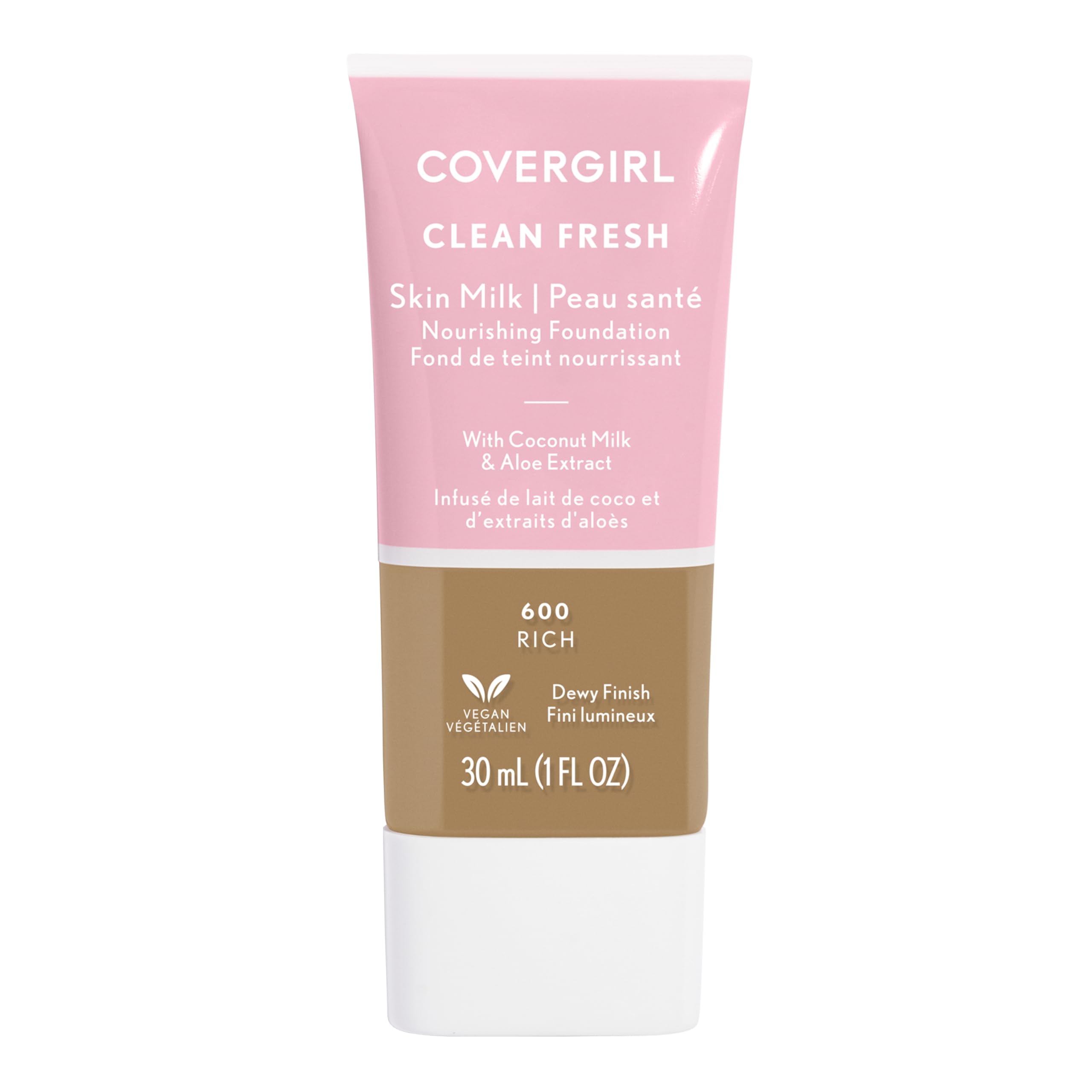 COVERGIRL Fresh Skin Milk Foundation - Rich Shade for Flawless Makeup