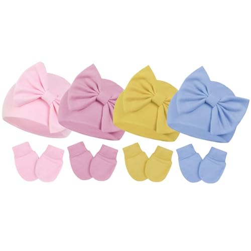 04pcs Pink& Deep Pink& Yellow& Light Green