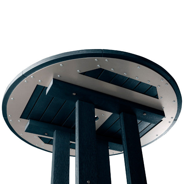 Sequoia Professional 36-Inch Round Bistro Table - Commercial Grade Height Adjustable Outdoor Dining Table for Restaurants, Cafes & Patios