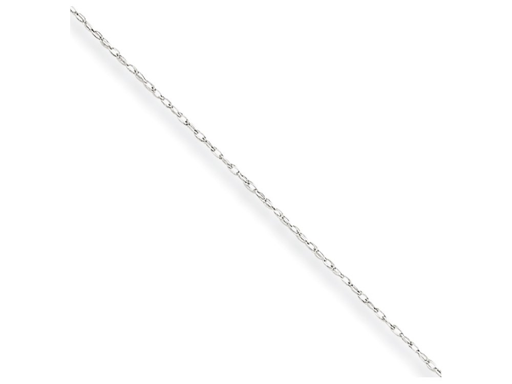 14K White Gold Cable Rope Chain Necklace for Women - FJC Finejewelers Carded Jewelry - Perfect for Layering, Gifts & Everyday Wear