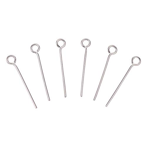 Head Pin - 20mm - 200 pcs - Silver