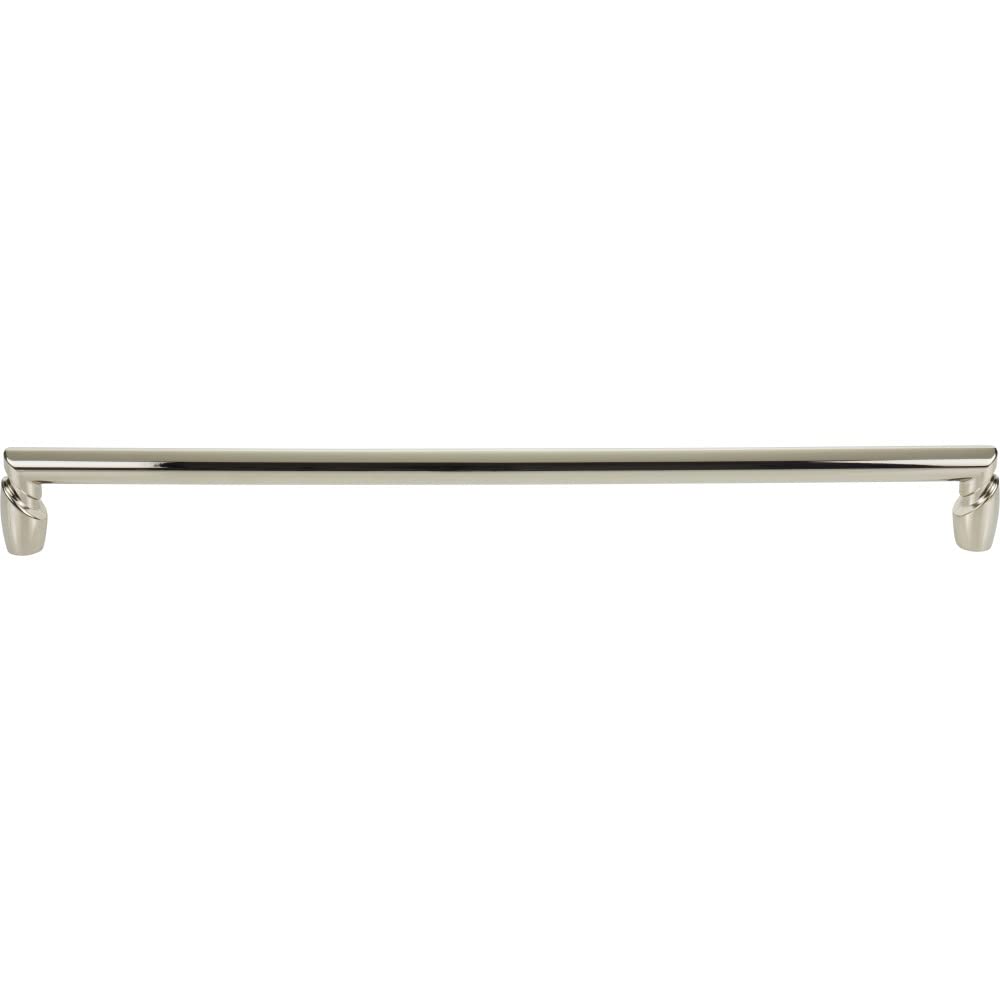 18 Inch Top Knobs Florham Appliance Pull in Polished Nickel - Perfect for Kitchen Cabinets, Drawers & Home Renovation