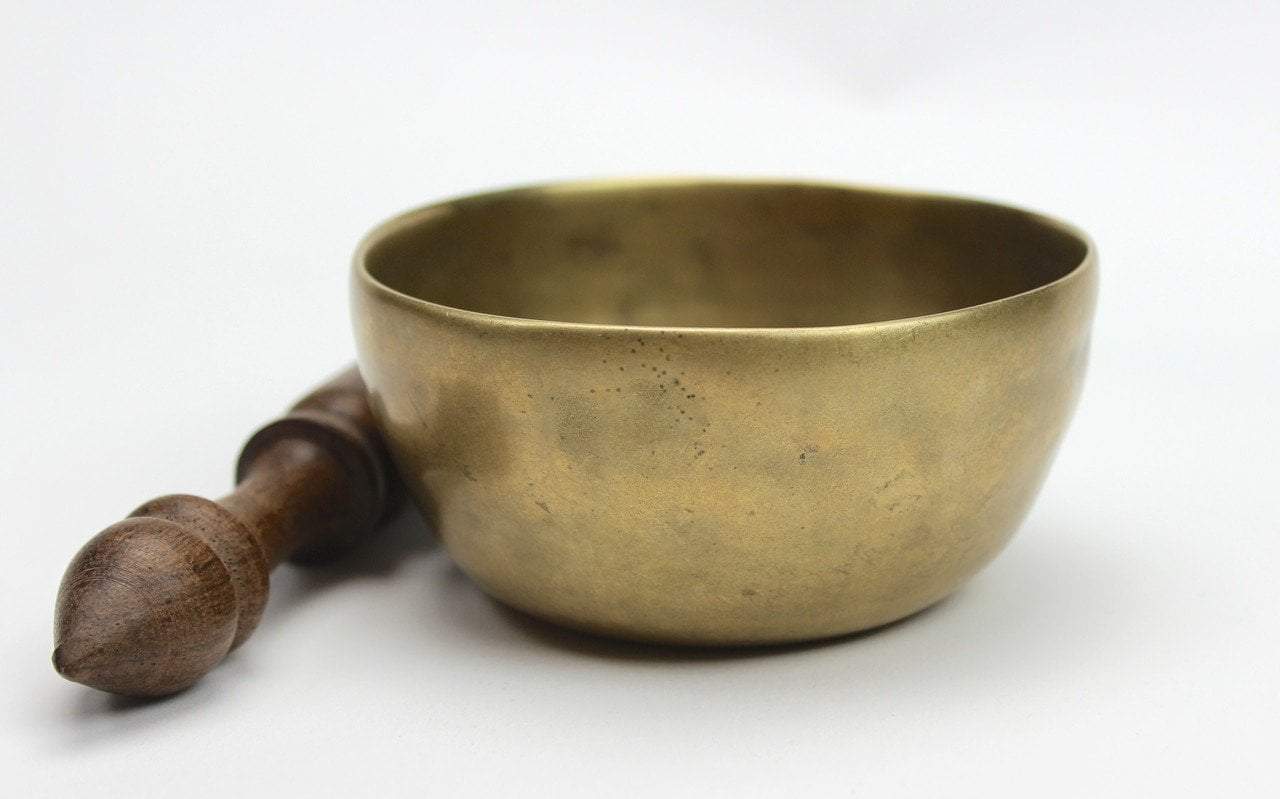 4.5 Inch Throat Chakra Singing Bowl - 401Hz Healing Sound Therapy for Meditation, Yoga & Stress Relief - Perfect for Spiritual Healing, Energy Balancing & Relaxation