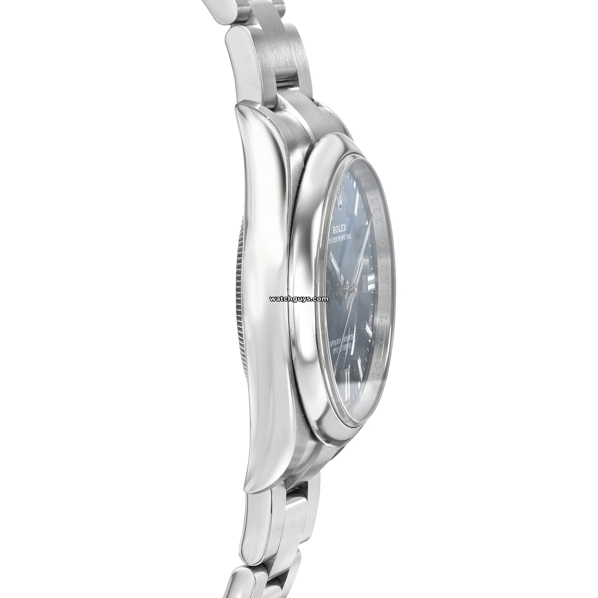 Rolex Oyster Perpetual 126000 Blue Dial Stainless Steel Watch - Luxury Automatic Timepiece for Men, Perfect for Business, Formal Events & Everyday Wear