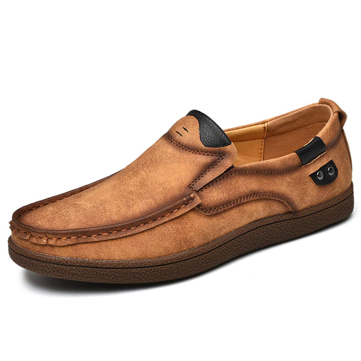 BIFINI Men's Genuine Leather Driving Shoes - Handmade Slip-On Loafers for Casual & Dress Wear | Comfortable Men's Shoes for Work, Travel & Daily Use