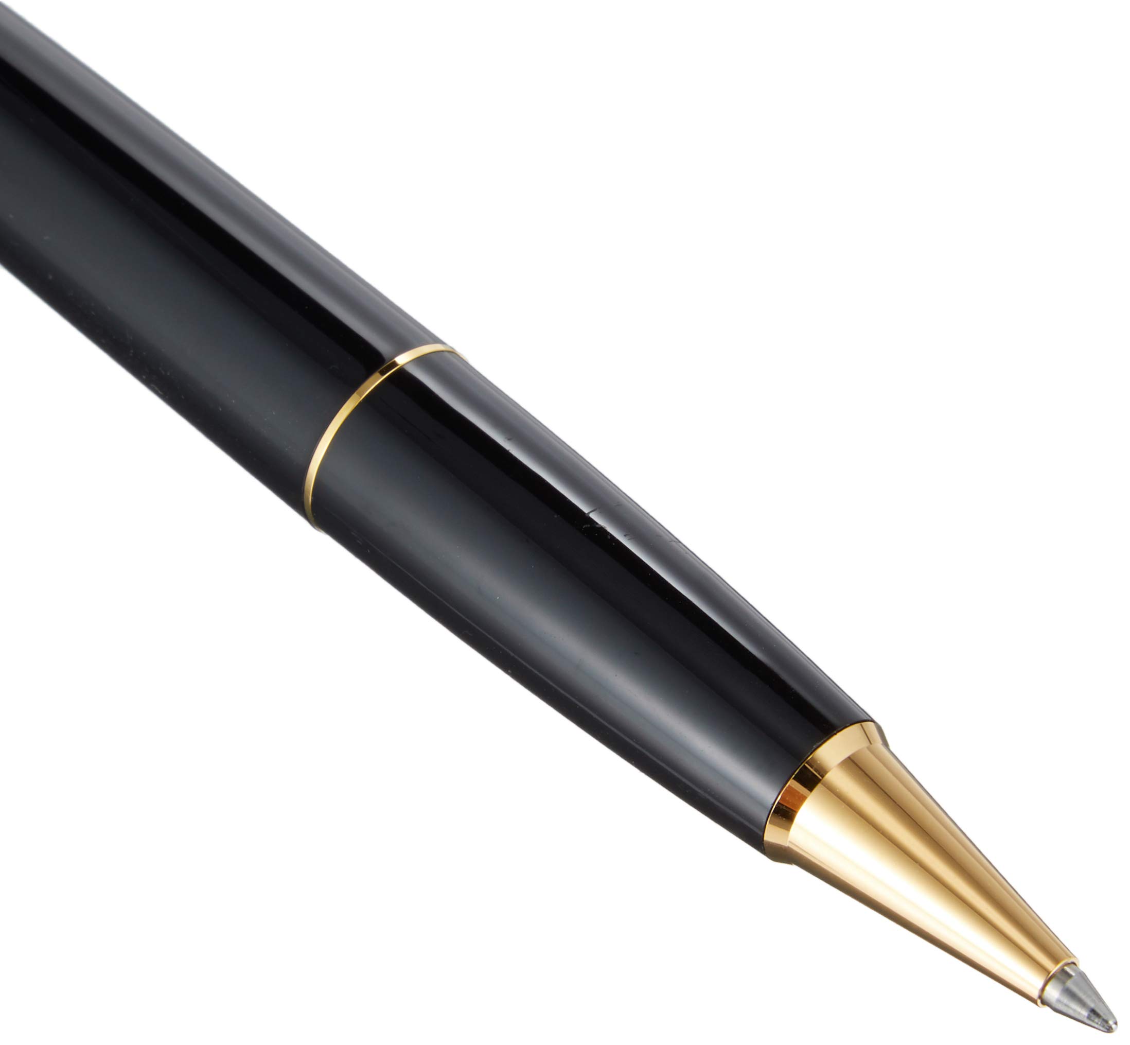 Premium Platinum Fountain Pen & Ballpoint Pen Set - Black DB-500S for Office, Business Gifts & Luxury Writing Experience