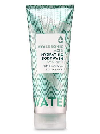 Bath & Body Works Cactus Water Hyaluronic Acid Hydrating Body Wash - 10 oz | Moisturizing Shower Gel for Dry Skin | Perfect for Daily Hydration & Spa-Like Relaxation