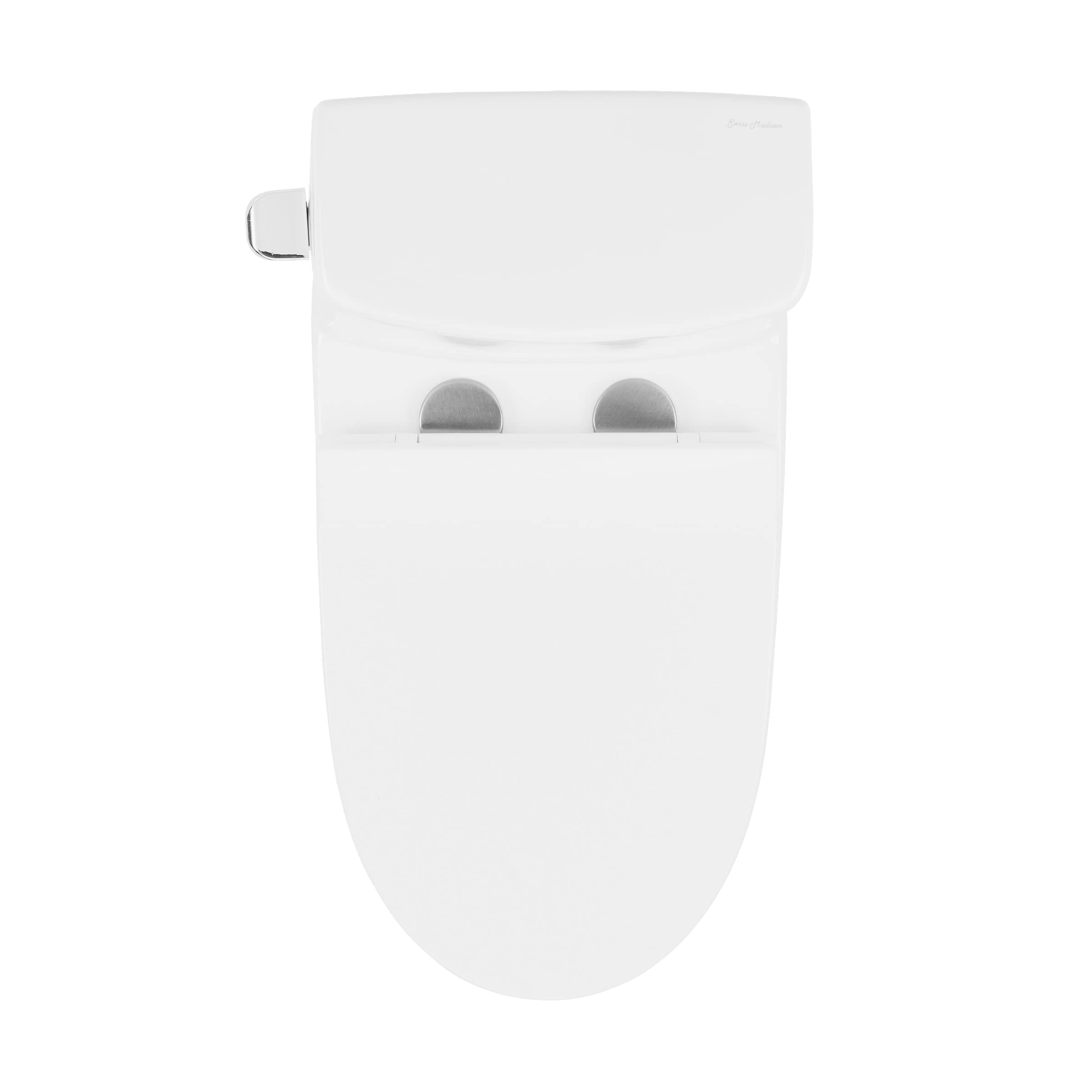 Ivy One-Piece Left-Hand Flush Toilet 1.28 GPF Water-Saving Elongated Bowl - Perfect for Small Bathrooms & Modern Homes