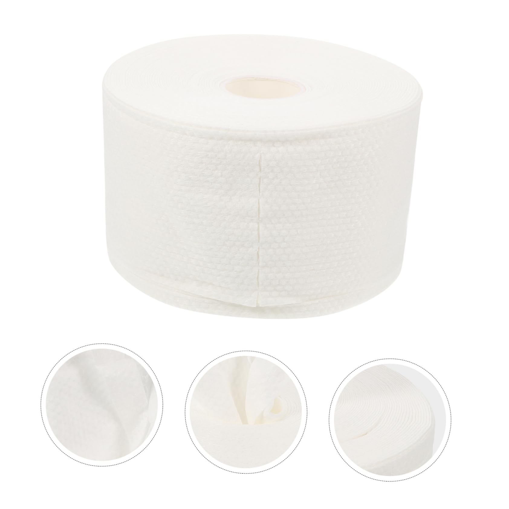 Premium Hemoton Thickened Face Towels - Ultra Soft & Skin-Friendly Disposable Facial Tissues for Gentle Drying, Washing & Makeup Removal | White Roll | Ideal for Daily Skincare, Spa, Travel & Baby Care