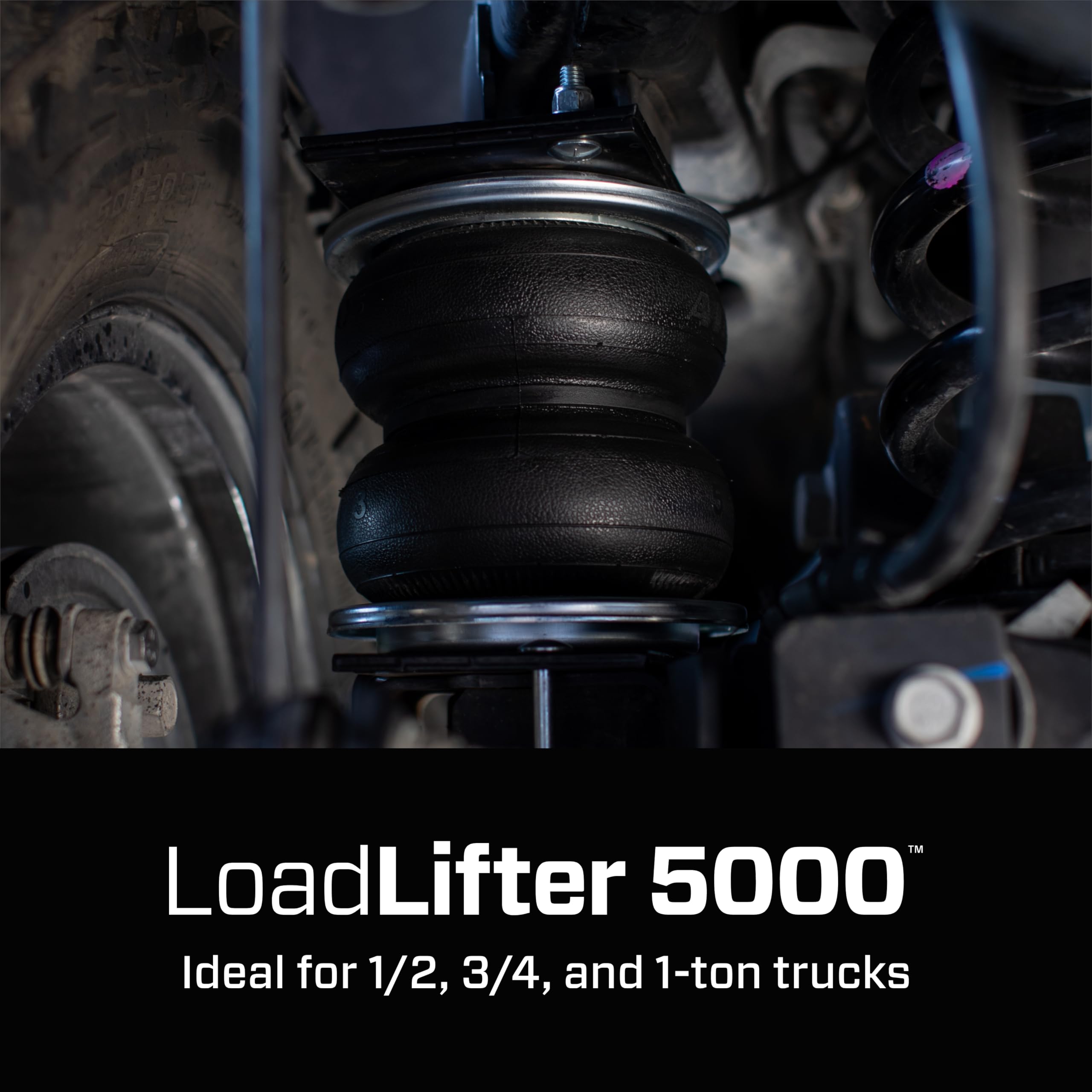 Air Lift LoadLifter 5000 Air Spring Kit for 2019-2025 Chevy Silverado 1500 Trail Boss & ZR2 4WD, 2019-2025 GMC Sierra 1500 AT4 & AT4X 4WD – Heavy Duty Suspension Upgrade – Model 57388 – Perfect for Towing, Off-Roading & Payload Support