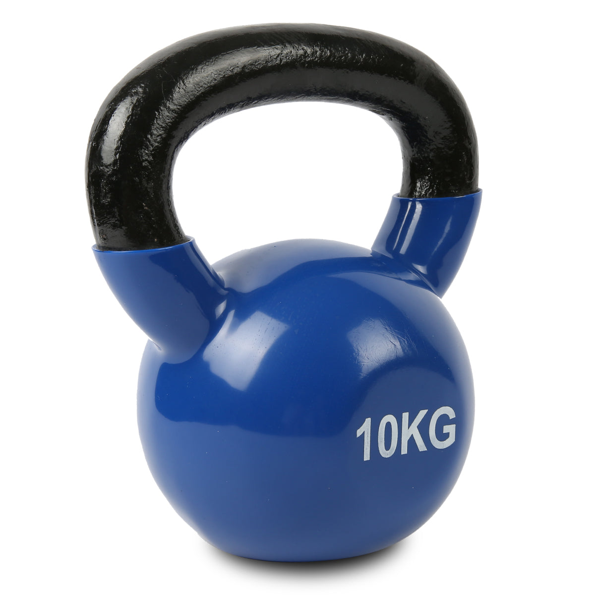 10kg Cast Iron Kettlebell - Heavy Duty Workout Equipment for Strength Training, CrossFit & Home Gym - Perfect for Weightlifting, HIIT & Functional Fitness Exercises
