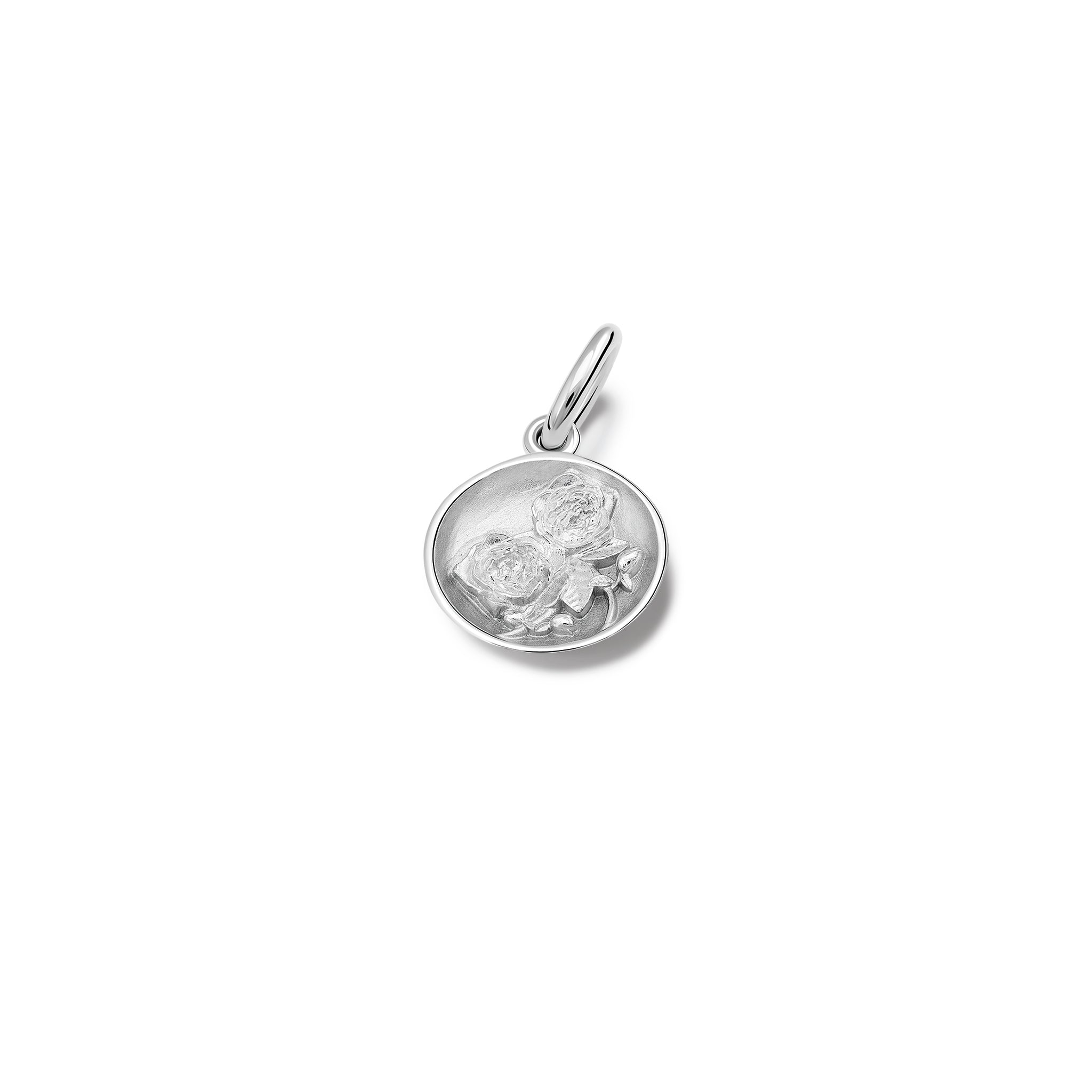 Elegant Silver Rose Necklace Pendant for Women - Perfect Gift for Valentine's Day, Anniversary & Special Occasions