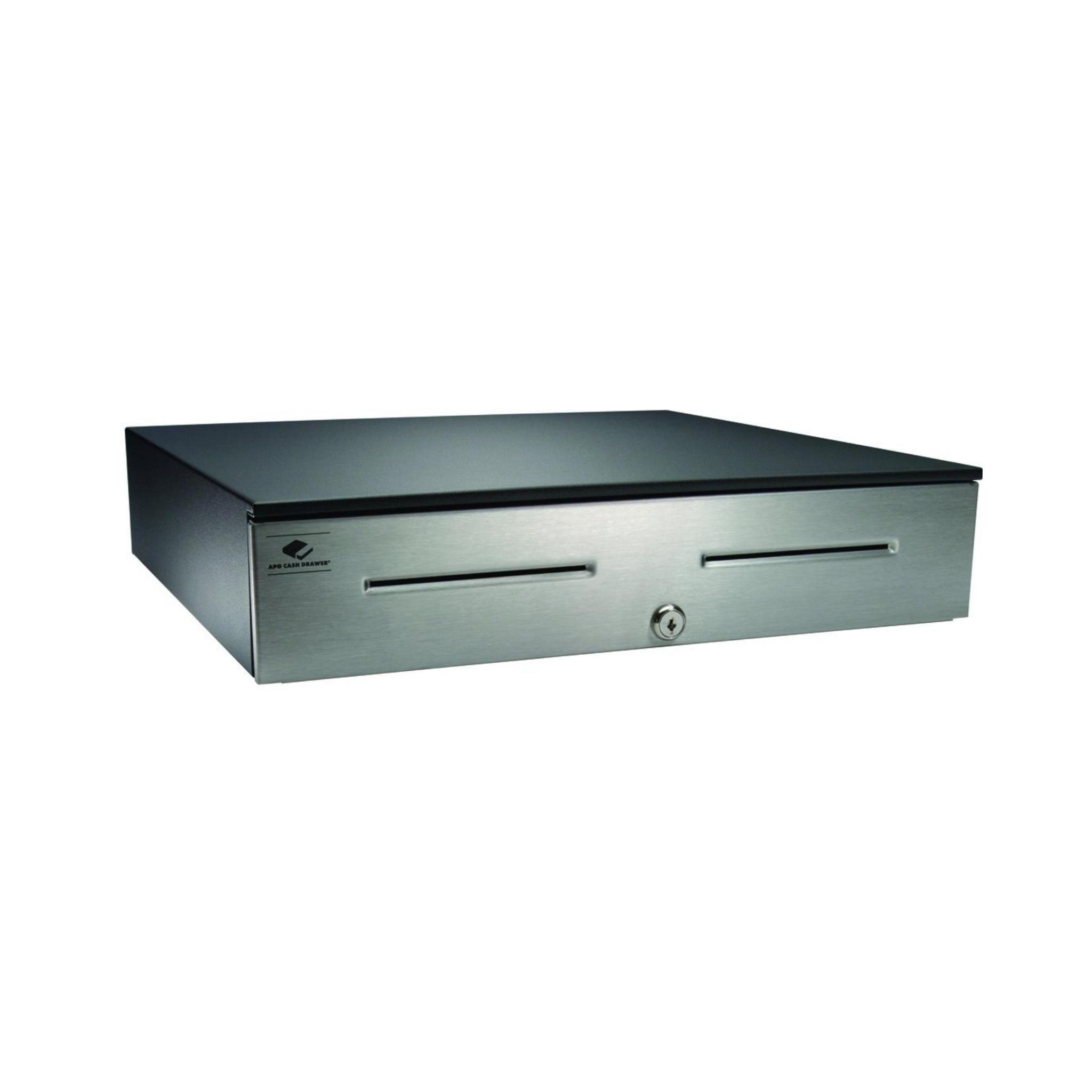 APG Series 4000: 1816 Heavy Duty Stainless Steel Cash Drawer - Perfect for Retail Stores, Restaurants & POS Systems