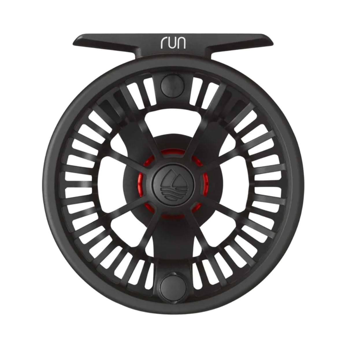 Redington Run Fly Reel 3-4 Weight Black - Lightweight Fly Fishing Reel for Trout & Small Streams - Perfect for Freshwater Fly Fishing & Backcountry Adventures