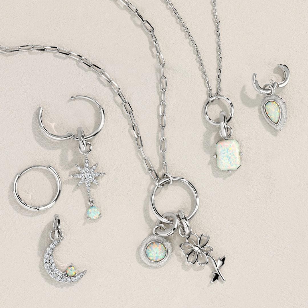 November Topaz Birthstone Charm Jewel Candle - Handmade Gemstone Necklace for Birthdays & Special Occasions - Perfect Gift for Women, Mothers & Friends