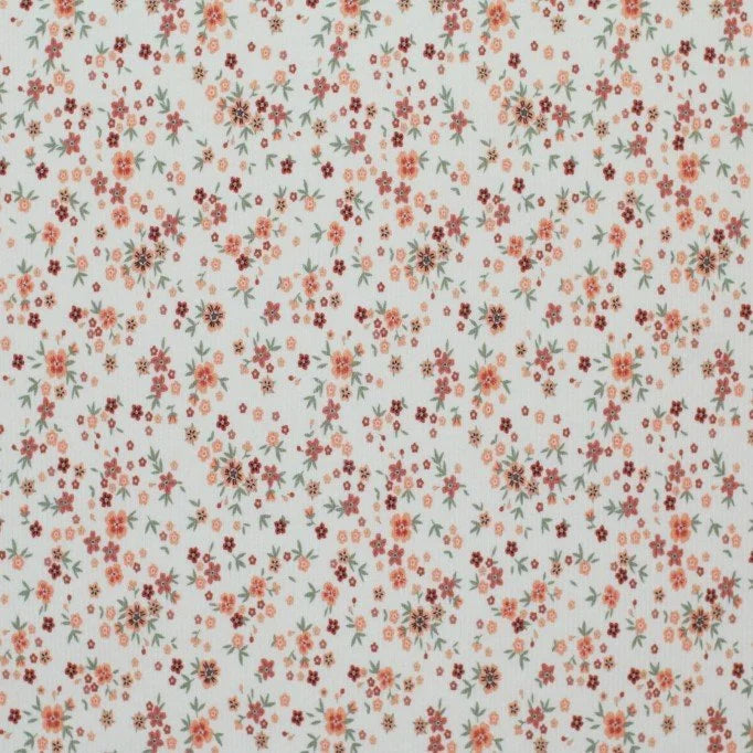 Buttercup Flower Clay Pink Ribbed Knit Fabric - 2 Yards for DIY Crafts, Dressmaking & Home Decor Projects