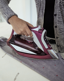 ROWENTA Focus Excel Steam Iron DW5270 - Powerful Steam Iron for Wrinkles & Creases | Blemished Packaging with Full Warranty | Perfect for Home, Office & Travel Use