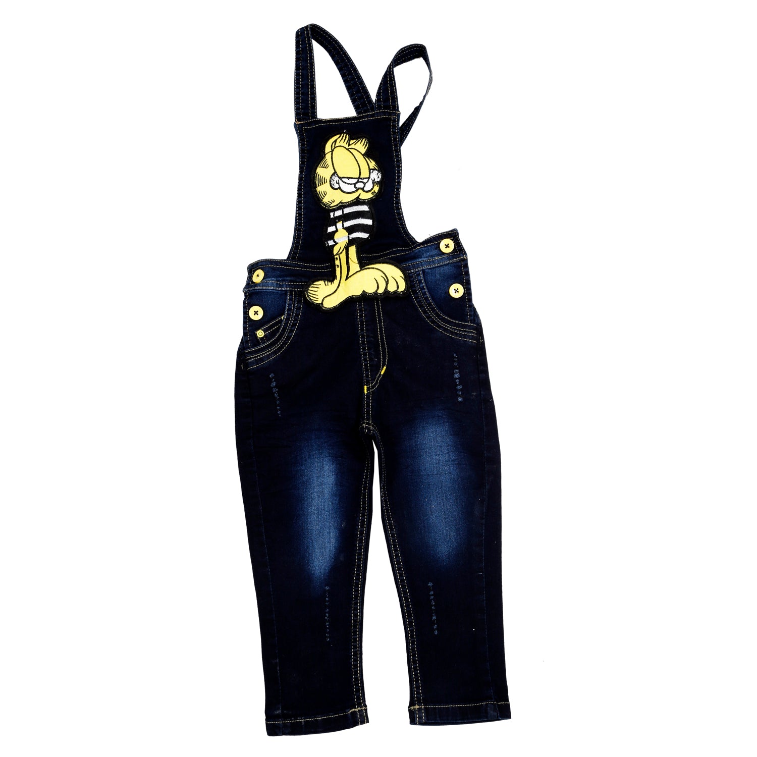 Navy Stripes Denim Overalls Set for Women - Trendy Casual Outfit for Streetwear, Shopping & Everyday Fashion