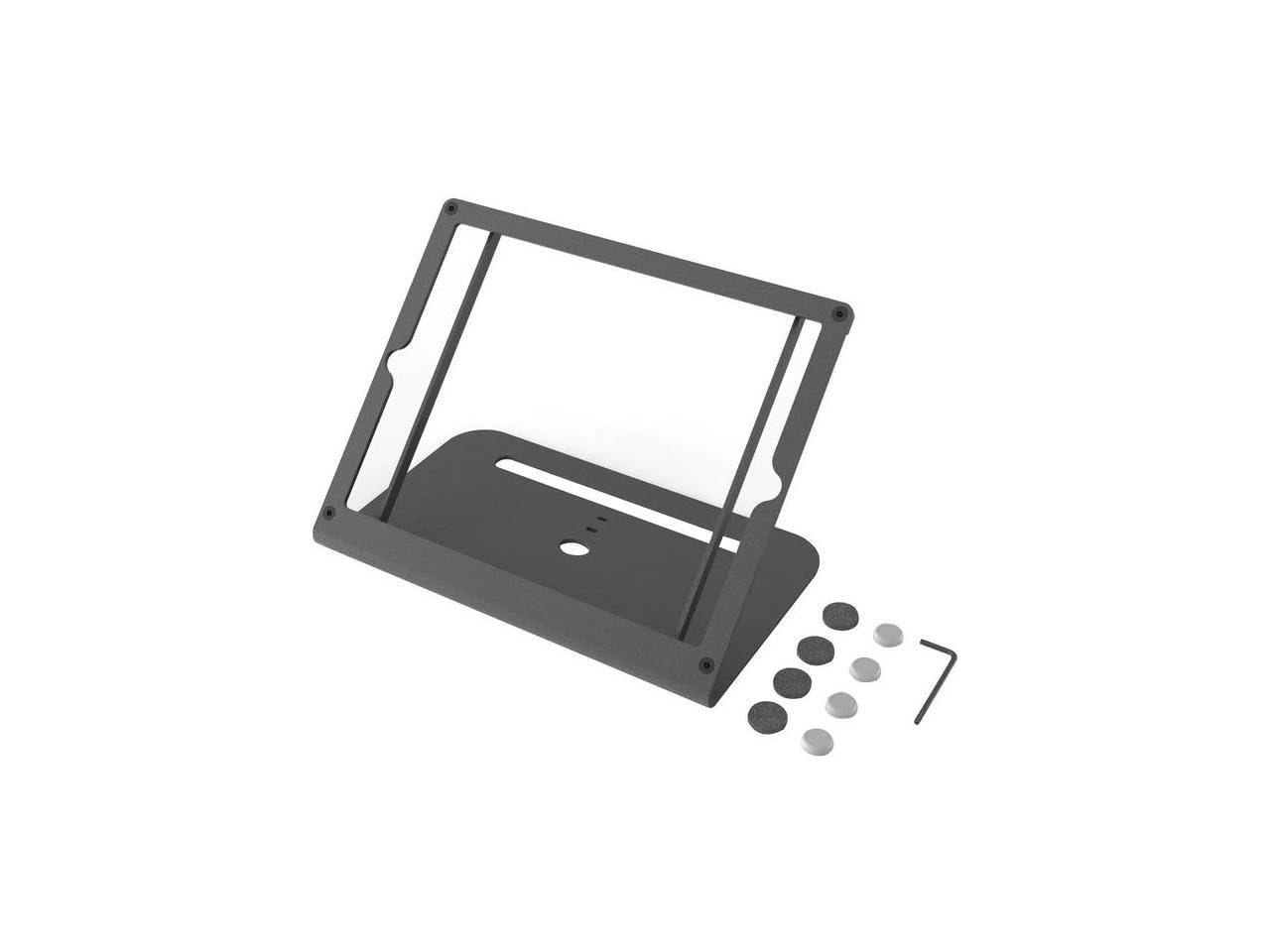 Premium iPad Stand for 10.2-inch (7th Gen 2019) - H600-BG Black Grey - Perfect for Home Office, Desk Work & Video Calls