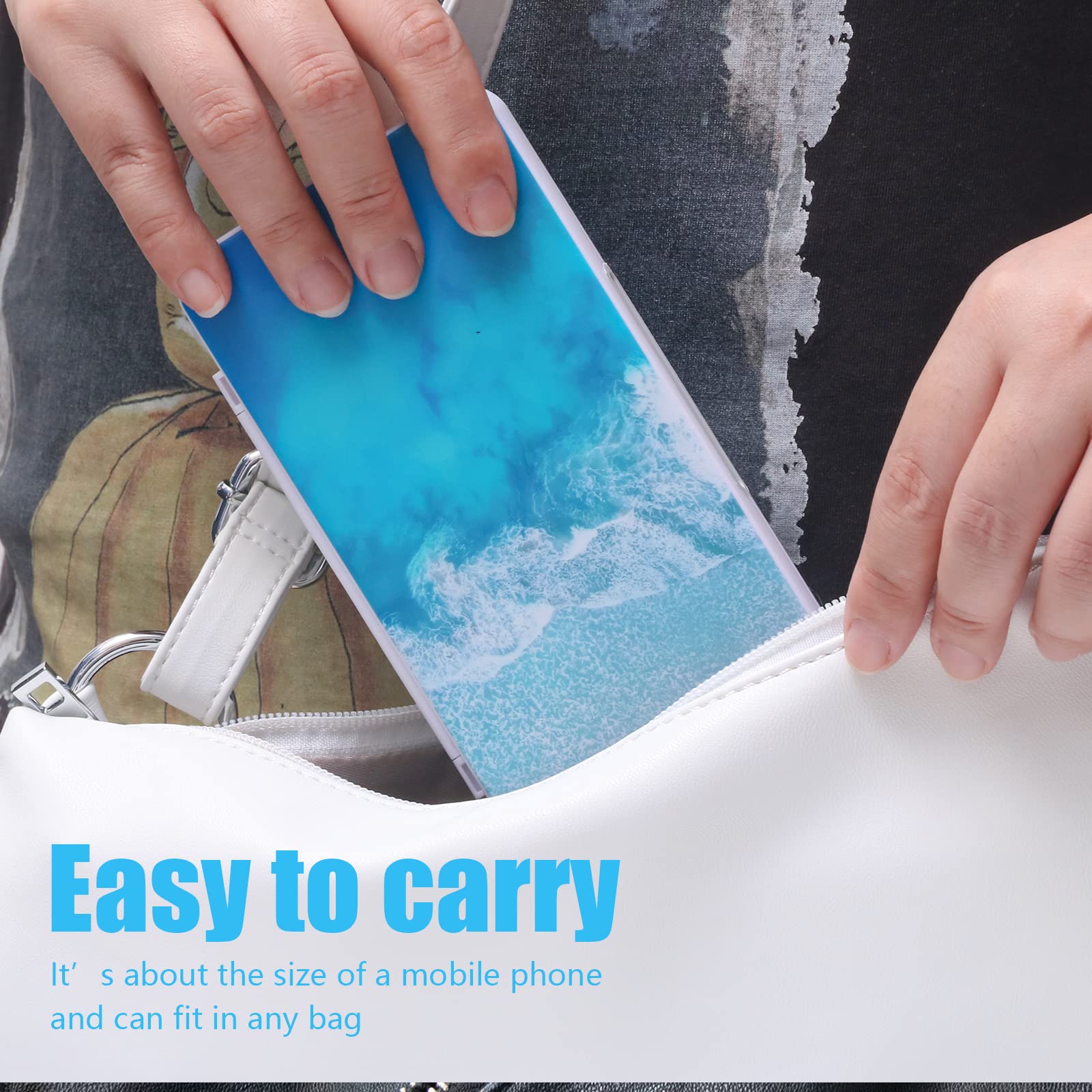 Nintendo Switch and Switch OLED Game Card Holder - 24 Game Slots & Micro SD Storage - Waterproof Sea Themed Cartridge Case for Travel & Home Organization