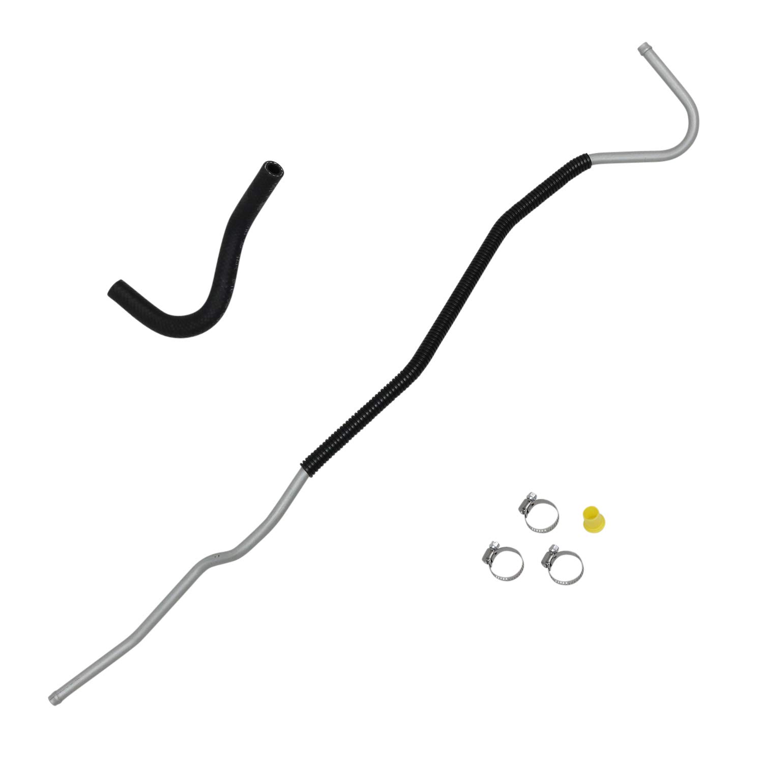 Edelmann 93580 Power Steering Return Line Hose Assembly - 1 Pack - Compatible with Multiple Vehicle Models - Durable & Leak-Proof Design - Perfect for Power Steering System Repairs & Maintenance