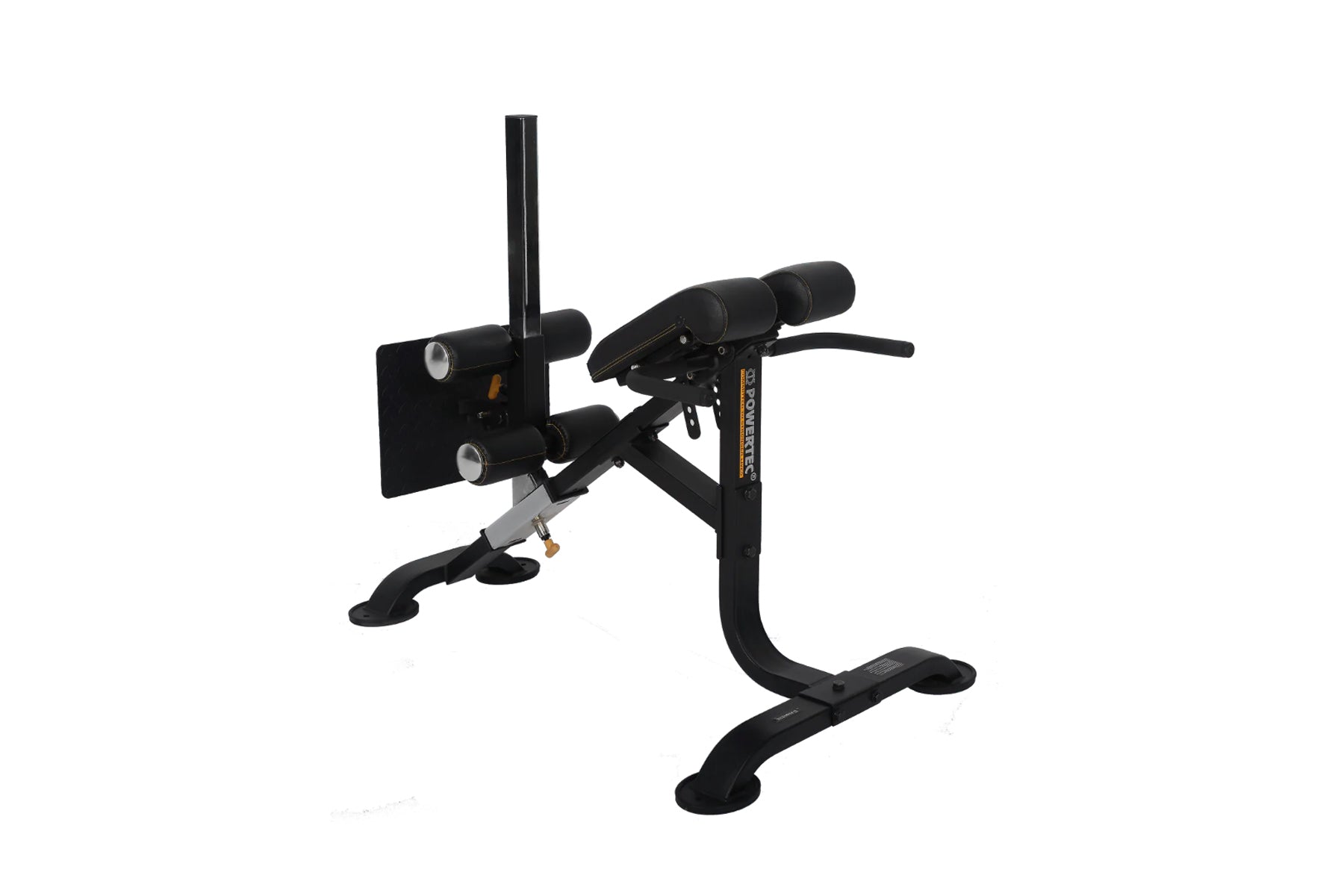 Powertec Dual Hyperextension and Ab Crunch Bench for Home Gym - Strengthen Core & Back - Perfect for Strength Training and Fitness Workouts