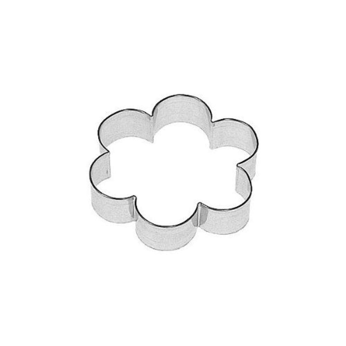 CybrTrayd 4-Inch Stainless Steel Scalloped Biscuit Cutter - Professional Baking Tool for Perfect Cookies, Pastries & Pie Crusts | Ideal for Home Bakers & Commercial Kitchens