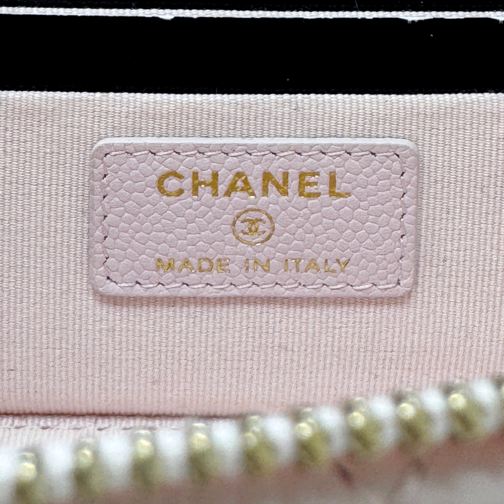 Chanel Pink Small Vanity Bag With Chain Crossbody - Luxury Designer Shoulder Bag for Women, Perfect for Parties, Dating & Night Out