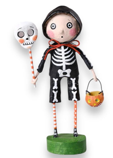 Billy Bones Halloween Figurine by Lori Mitchell - Spooky Collectible Decor for Halloween 2024 | Perfect for Home, Office & Party Decorations