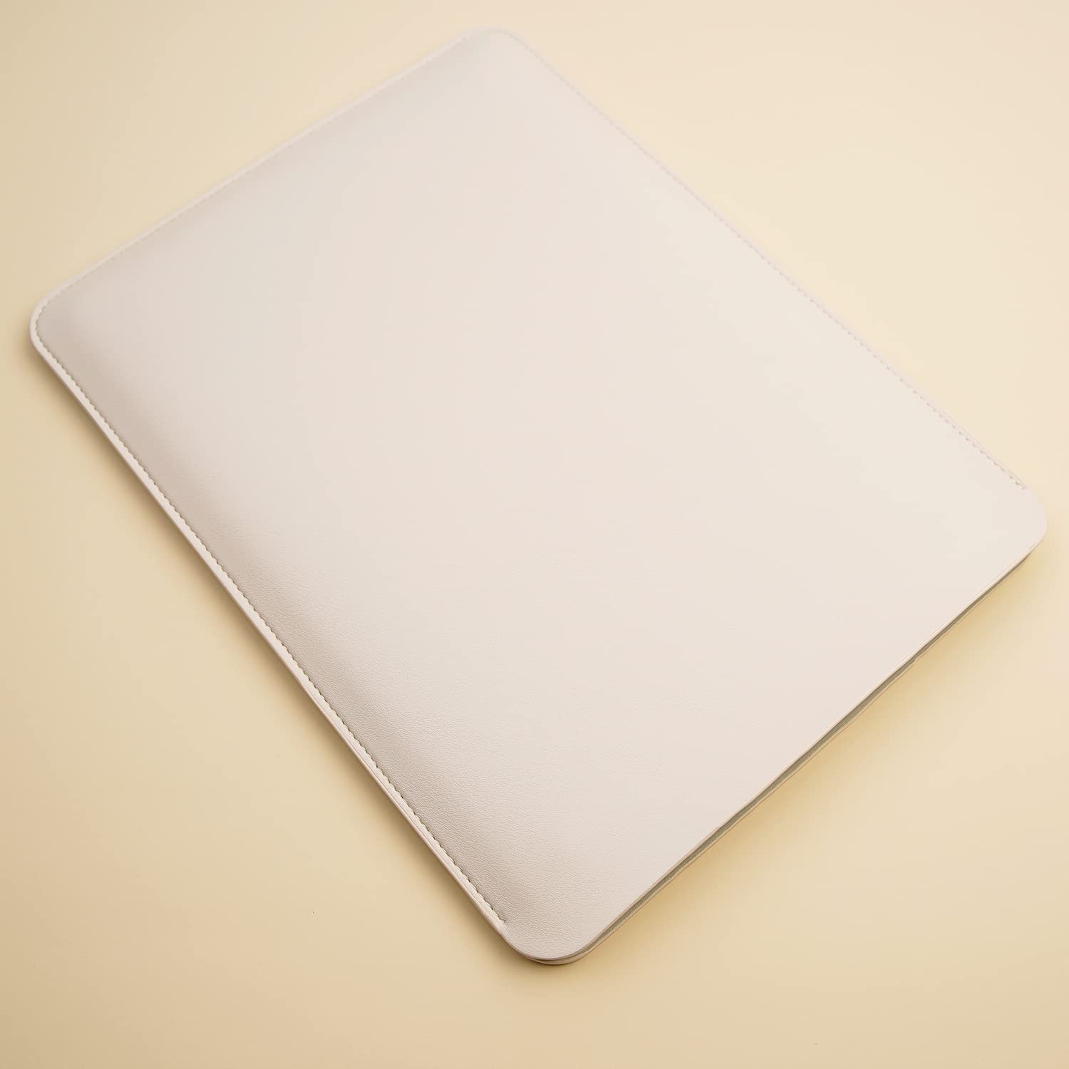 Slim 13 Inch Laptop Sleeve for MacBook Air 13 & MacBook Pro 13 - Protective Neoprene Case (White) | Perfect for Work, Travel & School Commute