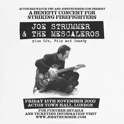 Joe Strummer & the Mescaleros - Live at Acton Town Hall Vinyl LP Record | Limited Edition Punk Rock Collectible | Perfect for Music Lovers & Vinyl Enthusiasts | Great for Home Listening, Gifts & Music Collections